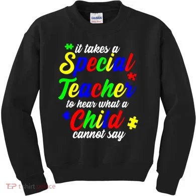 Special Autism Teacher  Kids Sweatshirt