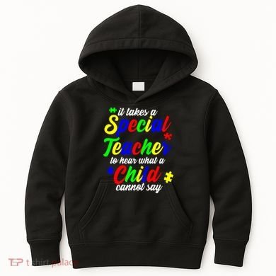 Special Autism Teacher  Kids Hoodie