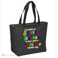 Special Autism Teacher  Tote Bag thumb 2