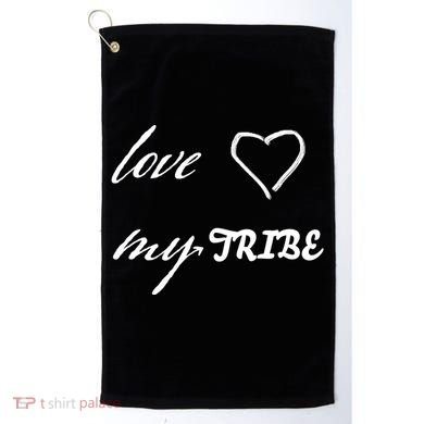 Special Needs Awareness Support Love My Tribe Golf Towel