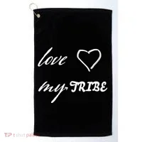Special Needs Awareness Support Love My Tribe Golf Towel thumb 0
