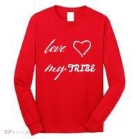 Special Needs Awareness Support Love My Tribe Long Sleeve Shirt thumb 0