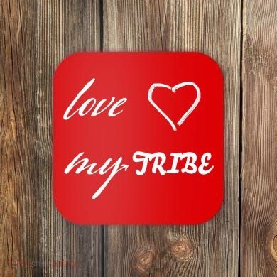 Special Needs Awareness Support Love My Tribe Coaster