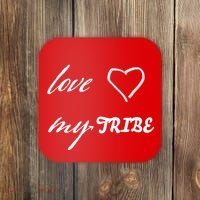Special Needs Awareness Support Love My Tribe Coaster thumb 0
