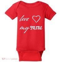 Special Needs Awareness Support Love My Tribe Baby Bodysuit thumb 0