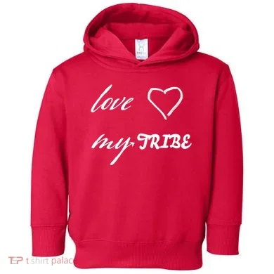 Special Needs Awareness Support Love My Tribe Toddler Hoodie