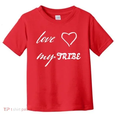 Special Needs Awareness Support Love My Tribe Toddler T-Shirt