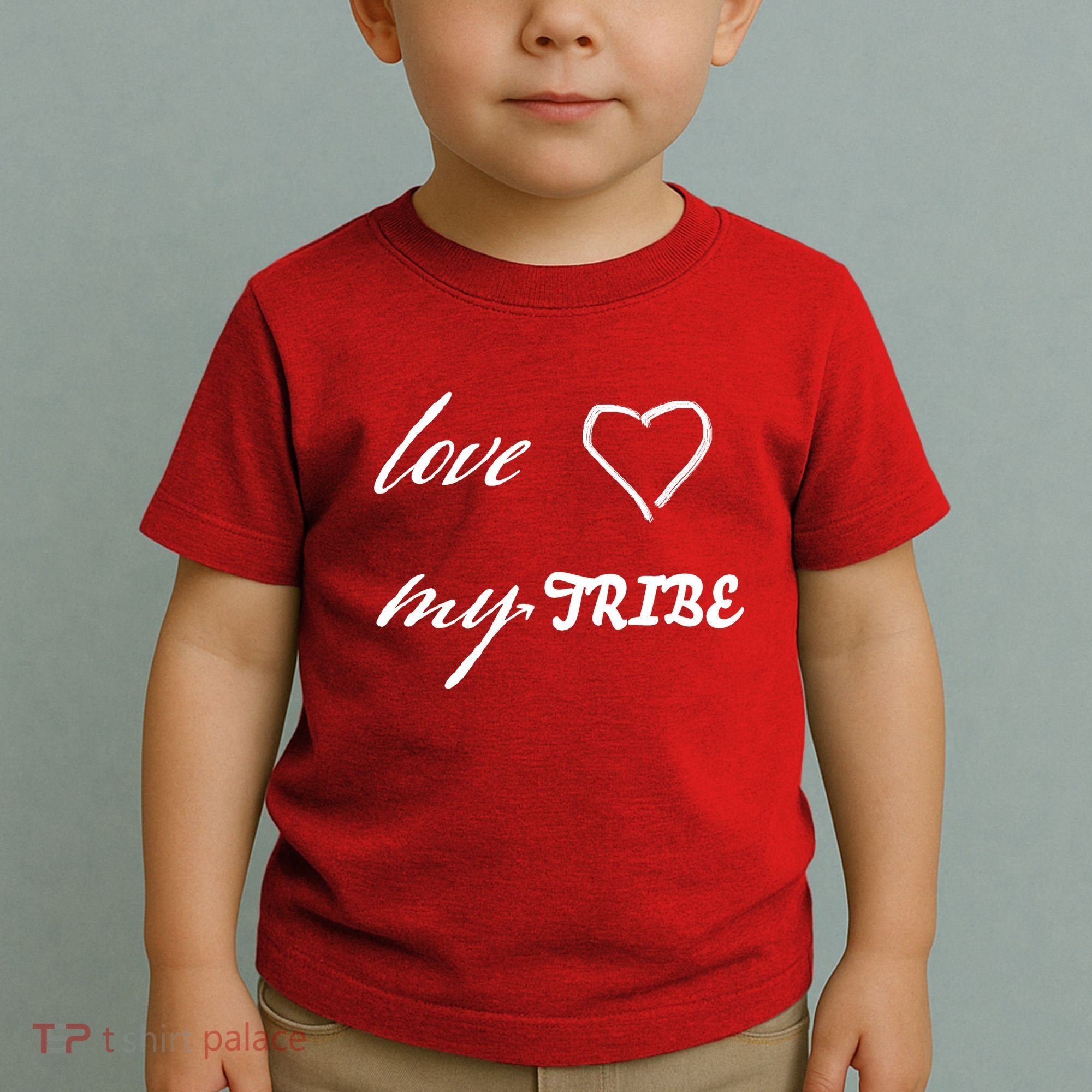 Special Needs Awareness Support Love My Tribe Toddler T-Shirt