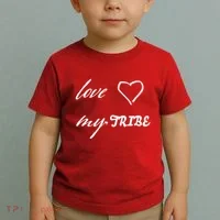 Special Needs Awareness Support Love My Tribe Toddler T-Shirt thumb 2