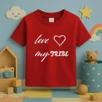 Special Needs Awareness Support Love My Tribe Toddler T-Shirt thumb 3
