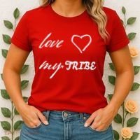 Special Needs Awareness Support Love My Tribe Women's T-Shirt thumb 2