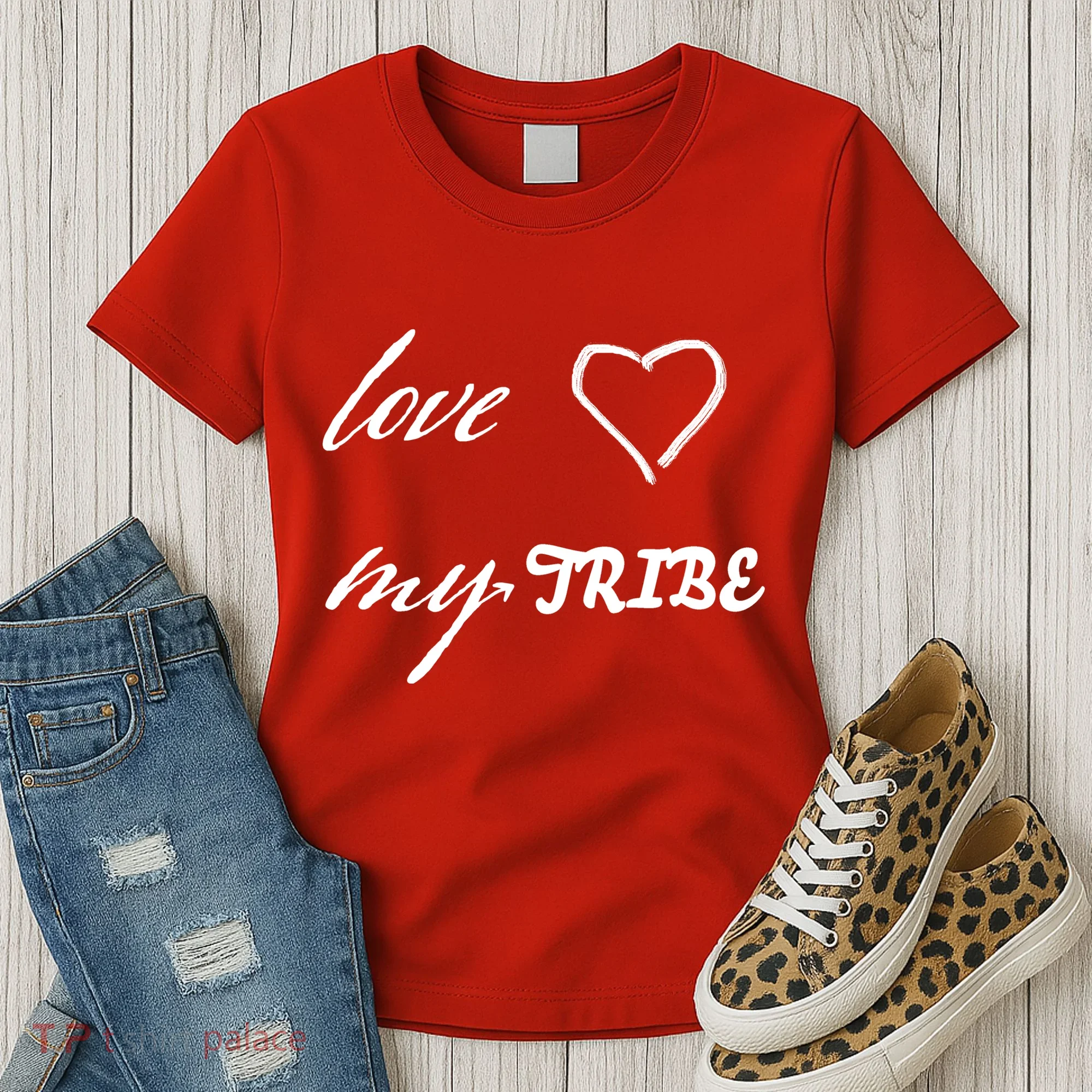 Special Needs Awareness Support Love My Tribe Women's T-Shirt