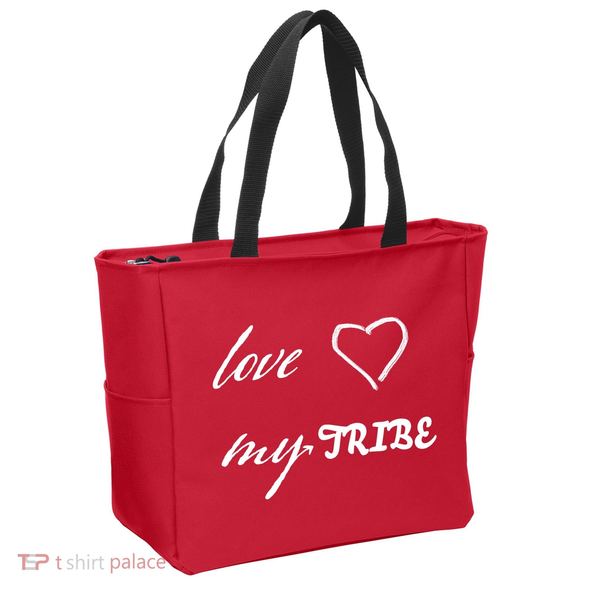 Special Needs Awareness Support Love My Tribe Tote Bag