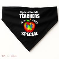 Special Needs Teachers Are Extra Special USA-Made Doggie Bandana thumb 0