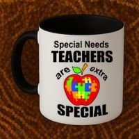 Special Needs Teachers Are Extra Special Coffee Mug thumb 2