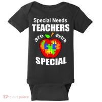 Special Needs Teachers Are Extra Special Baby Bodysuit thumb 0