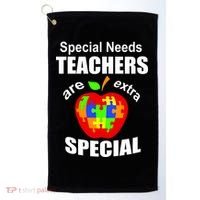 Special Needs Teachers Are Extra Special Golf Towel thumb 0