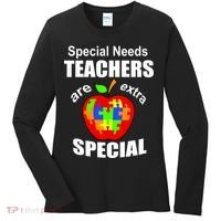 Special Needs Teachers Are Extra Special Women's Long Sleeve Shirt thumb 0