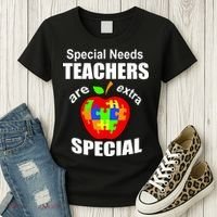 Special Needs Teachers Are Extra Special Women's T-Shirt thumb 3