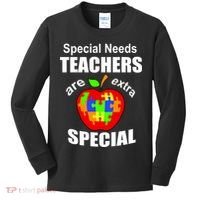 Special Needs Teachers Are Extra Special Kids Long Sleeve Shirt thumb 0