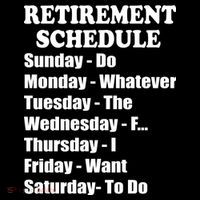 Special Retiree Gift - Funny Retirement Schedule  Backpack thumb 2