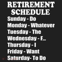 Special Retiree Gift - Funny Retirement Schedule  Tumbler thumb 3
