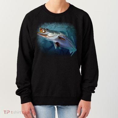 Speck Trout Fish Women's Sweatshirt