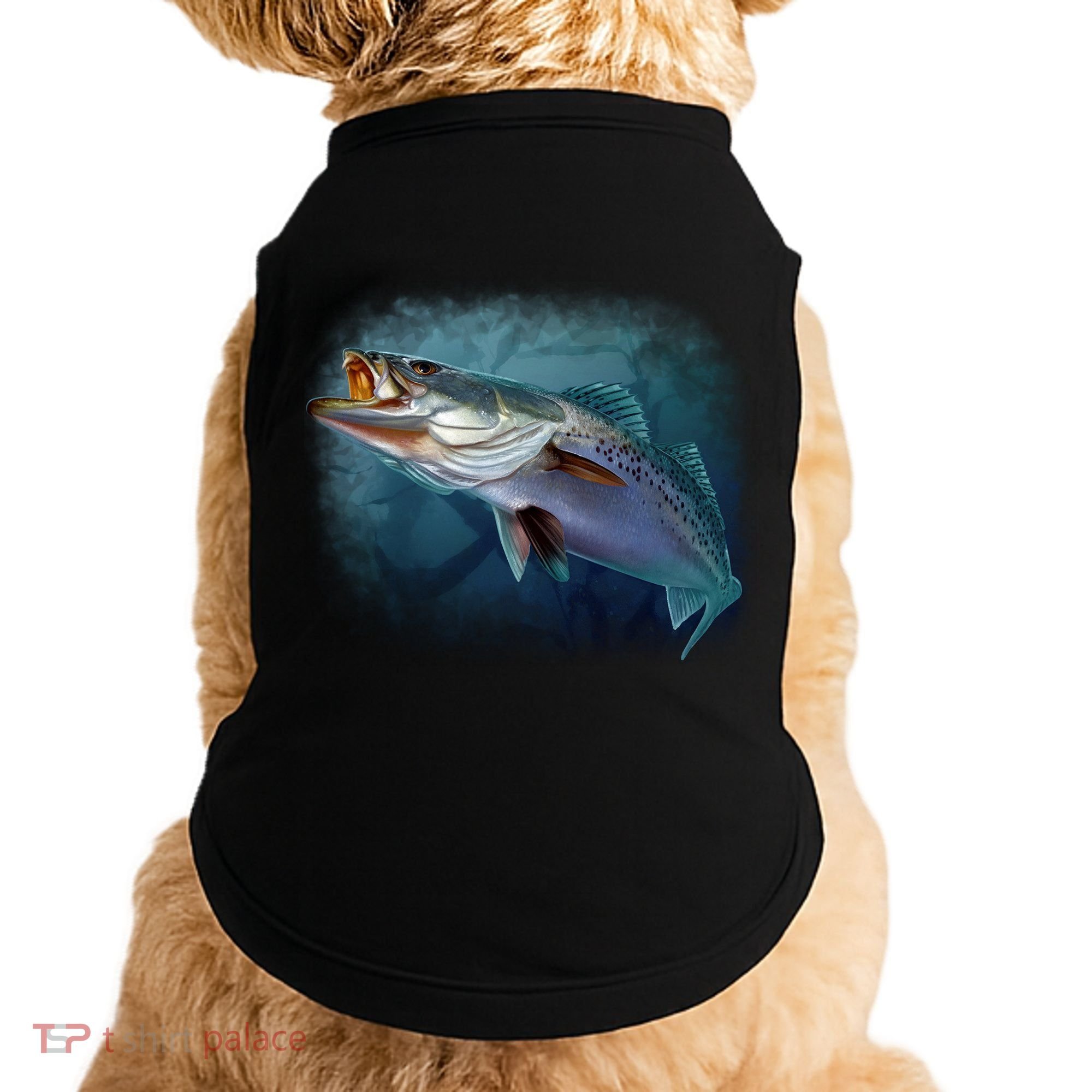 Speck Trout Fish Doggie Tank
