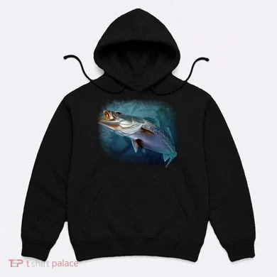 Speck Trout Fish Hoodie