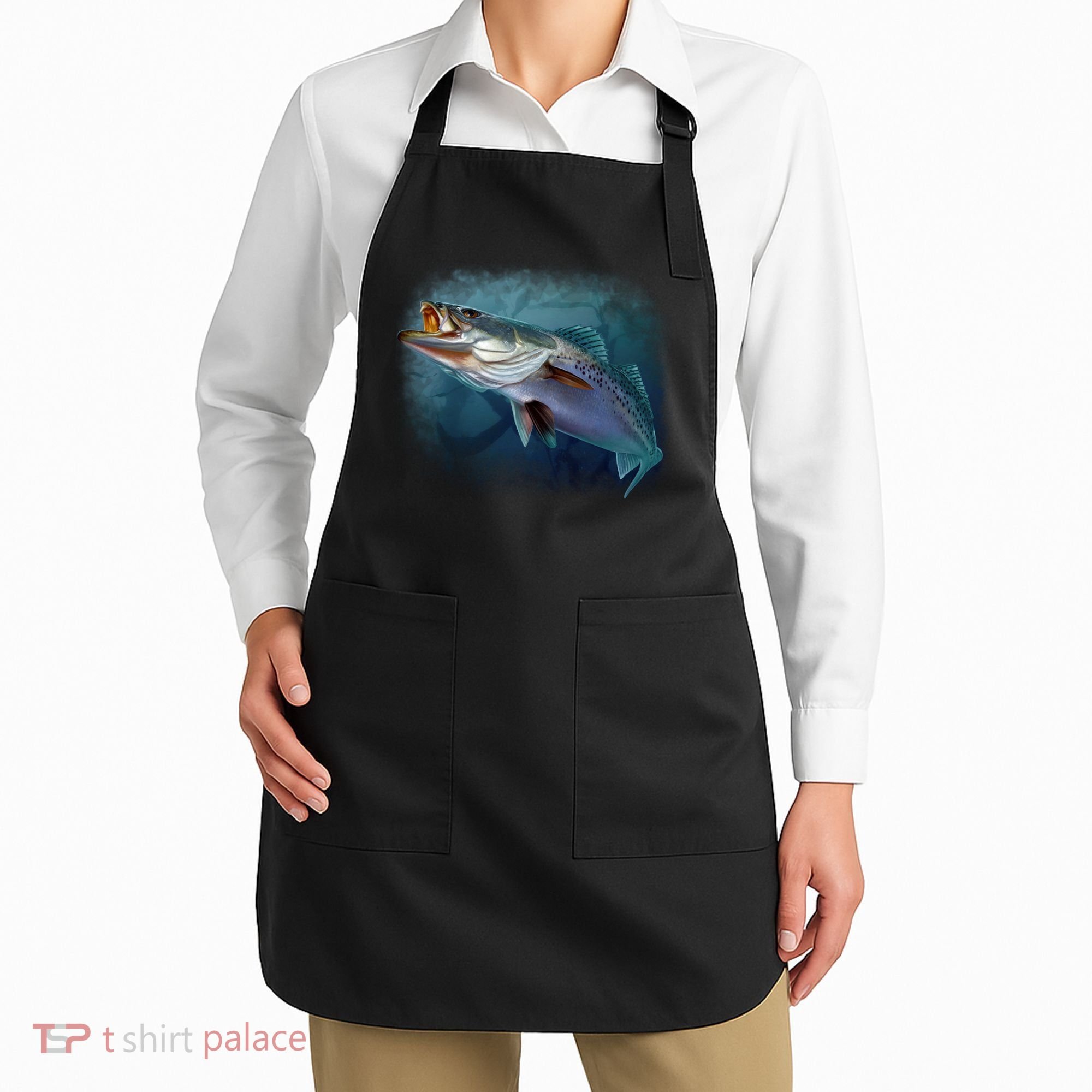 Speck Trout Fish Apron