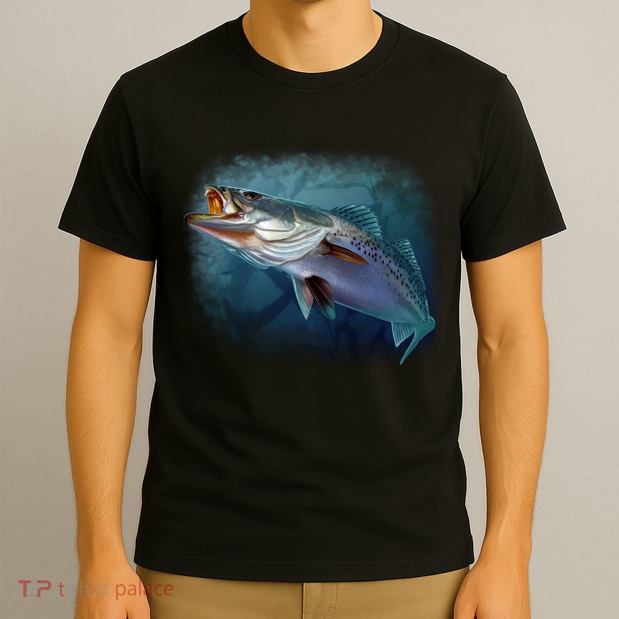 Speck Trout Fish T-Shirt