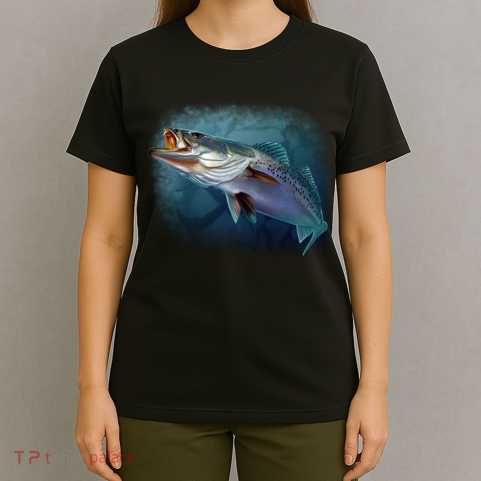 Speck Trout Fish T-Shirt