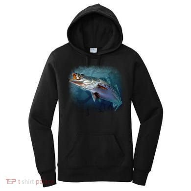 Speck Trout Fish Women's Hoodie
