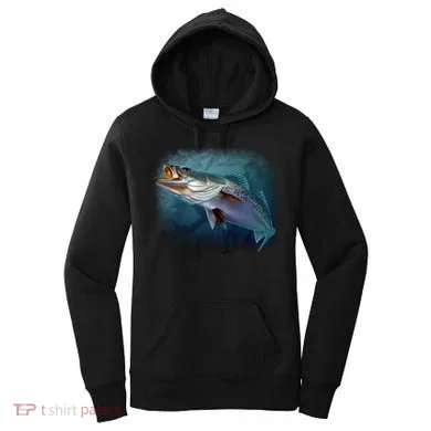Speck Trout Fish Women's Hoodie