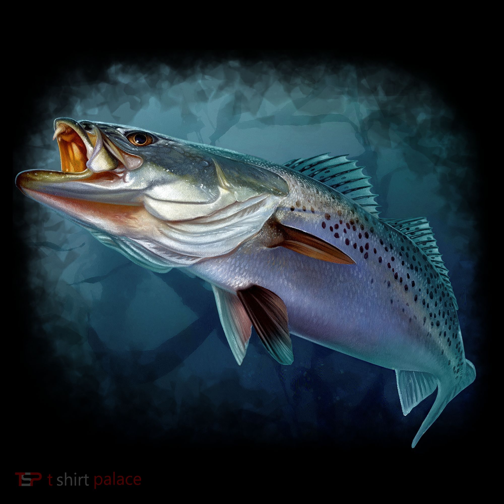 Speck Trout Fish Ornament