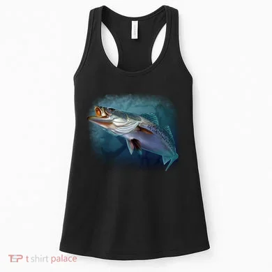 Speck Trout Fish Women's Tank Top