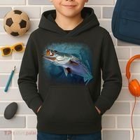 Speck Trout Fish Kids Hoodie thumb 2