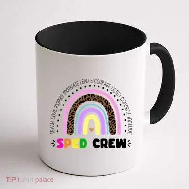 Sped Crew Special Ed Coffee Mug back