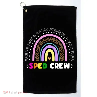 Sped Crew Special Ed Golf Towel