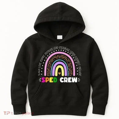 Sped Crew Special Ed Kids Hoodie