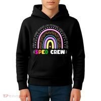 Sped Crew Special Ed Kids Hoodie thumb 4