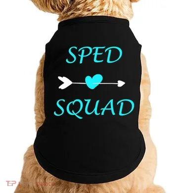 Sped Squad Special Education Teacher Doggie Tank