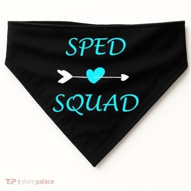 Sped Squad Special Education Teacher USA-Made Doggie Bandana