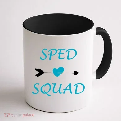 Sped Squad Special Education Teacher Coffee Mug back