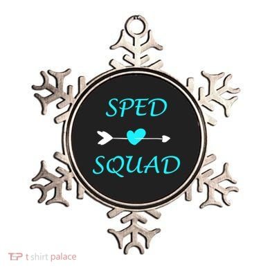 Sped Squad Special Education Teacher Ornament