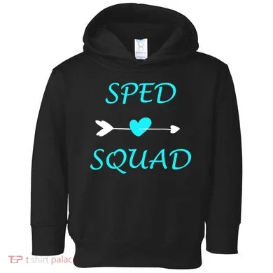 Sped Squad Special Education Teacher Toddler Hoodie