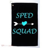 Sped Squad Special Education Teacher Golf Towel thumb 0