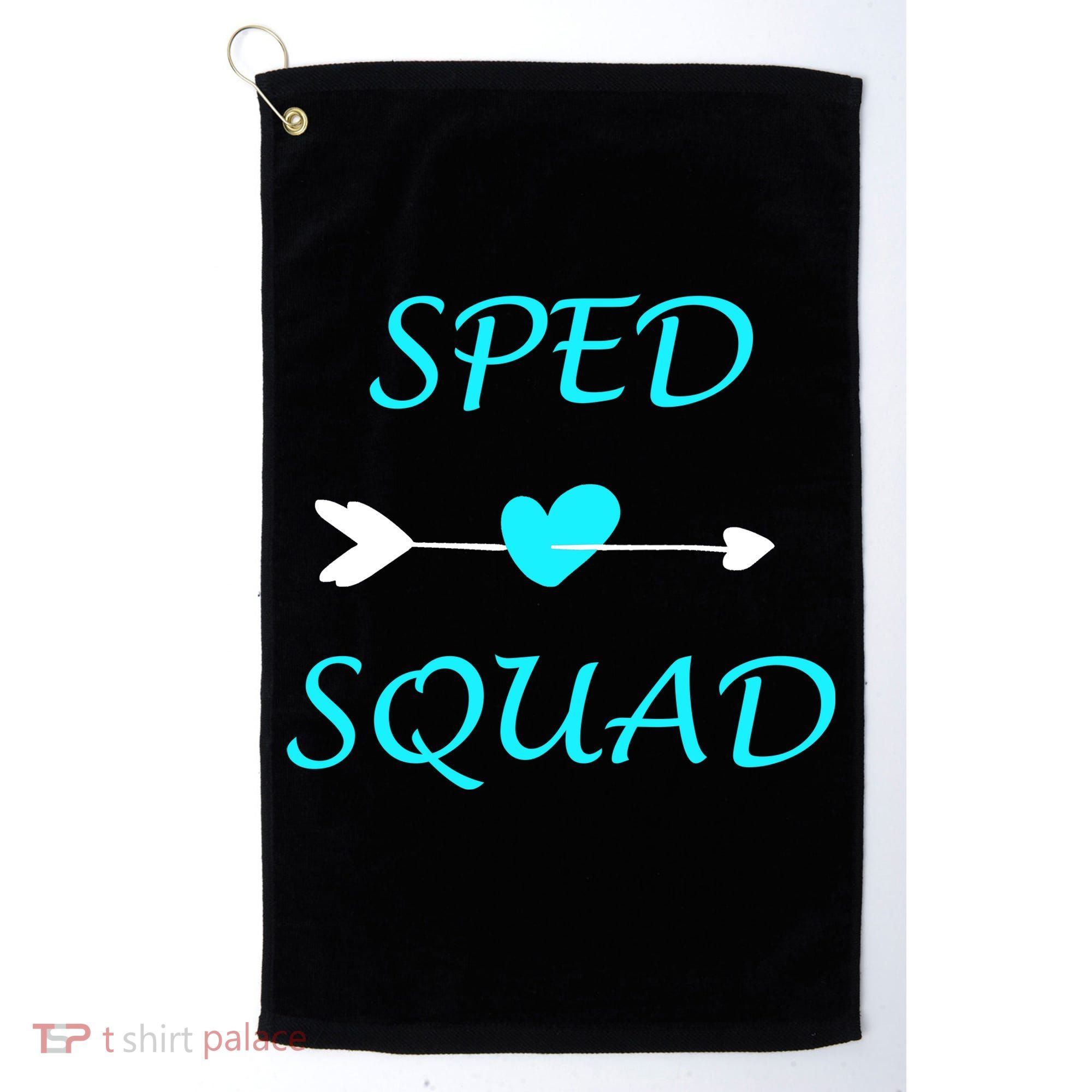 Sped Squad Special Education Teacher Golf Towel