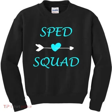Sped Squad Special Education Teacher Kids Sweatshirt