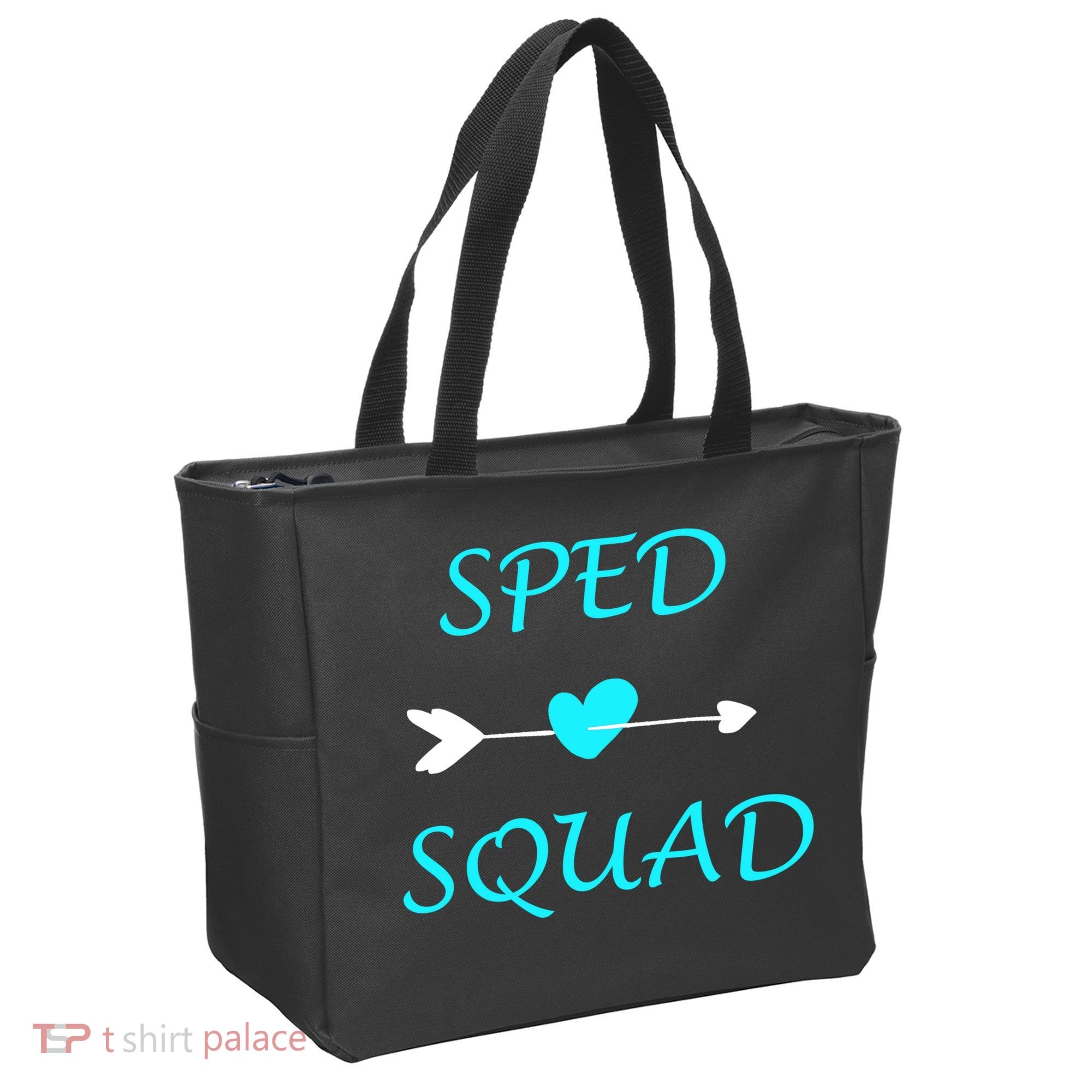 Sped Squad Special Education Teacher Tote Bag